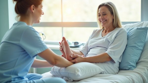 Comment éviter les soucis de pieds grâce aux soins d'infirmière