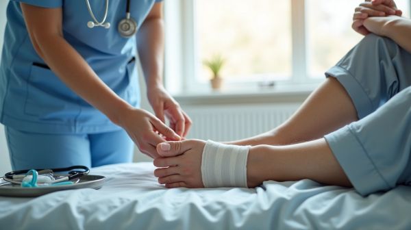 Comment éviter les soucis de pieds grâce aux soins d'infirmière