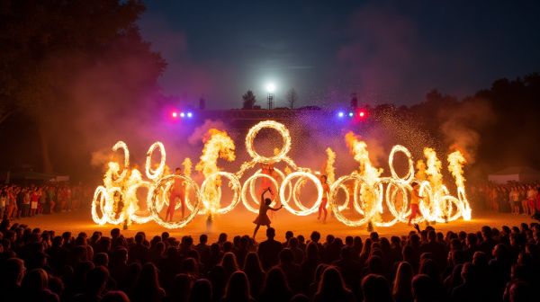 La magie des spectacles de feu qui fascinent en 2026